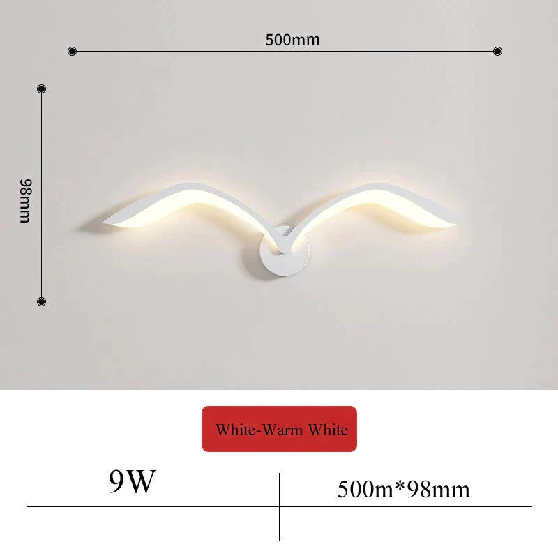 Nordic Avian Style Indoor Wall Lamp