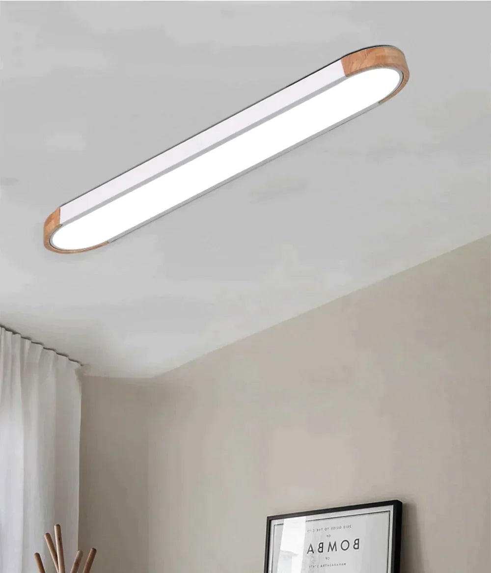 Nordic Led Ceiling Light Aisle Lights Office Strip Lighting Round Corner Creative Simple Corridor