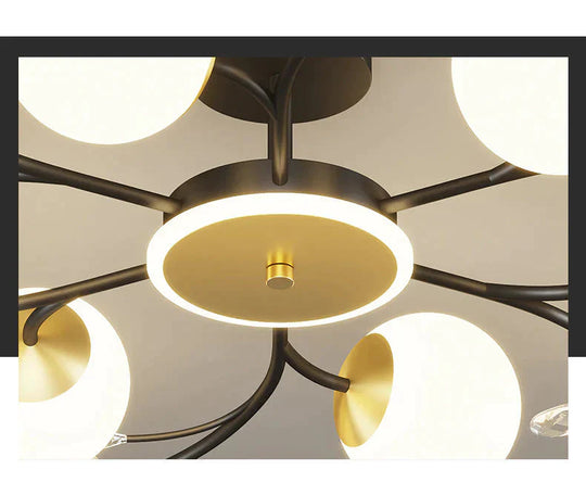 Nordic Living Room Lamp Simple Modern Atmosphere Luxury Ceiling Lamp