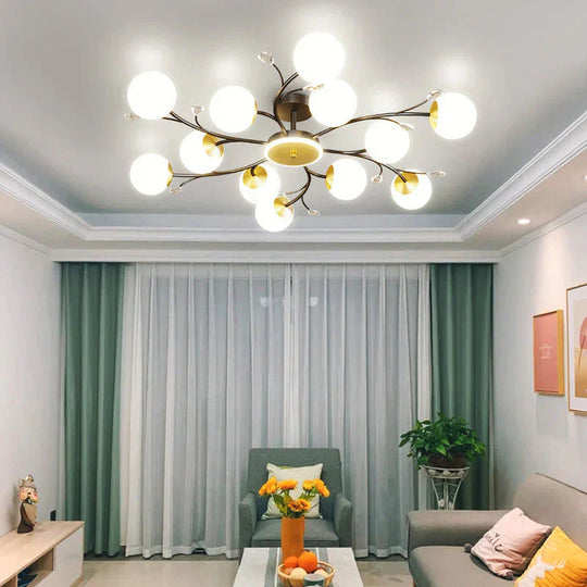 Nordic Living Room Lamp Simple Modern Atmosphere Luxury Ceiling Lamp