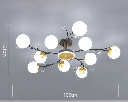 Nordic Living Room Lamp Simple Modern Atmosphere Luxury Ceiling