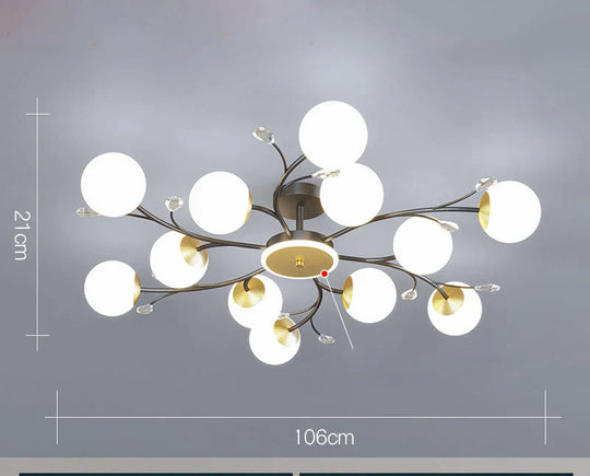 Nordic Living Room Lamp Simple Modern Atmosphere Luxury Ceiling