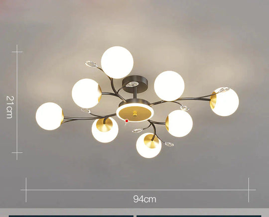 Nordic Living Room Lamp Simple Modern Atmosphere Luxury Ceiling Lamp