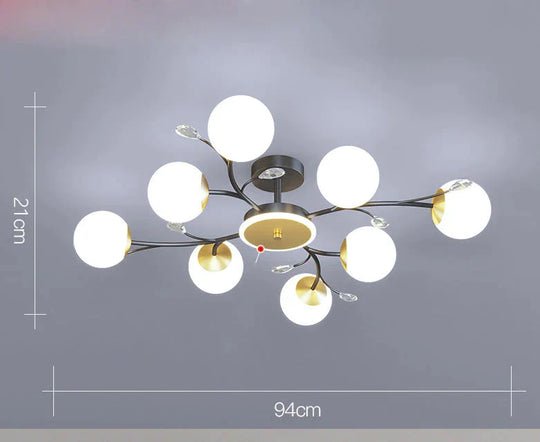 Nordic Living Room Lamp Simple Modern Atmosphere Luxury Ceiling Lamp