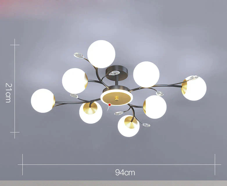 Nordic Living Room Lamp Simple Modern Atmosphere Luxury Ceiling