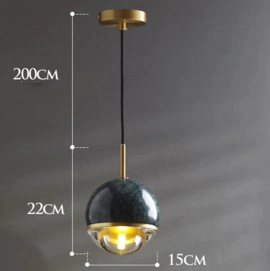 Nordic Luxury Bedroom Bedside Chandelier Lamps