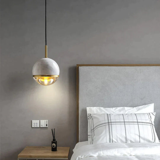 Nordic Luxury Bedroom Bedside Chandelier Lamps