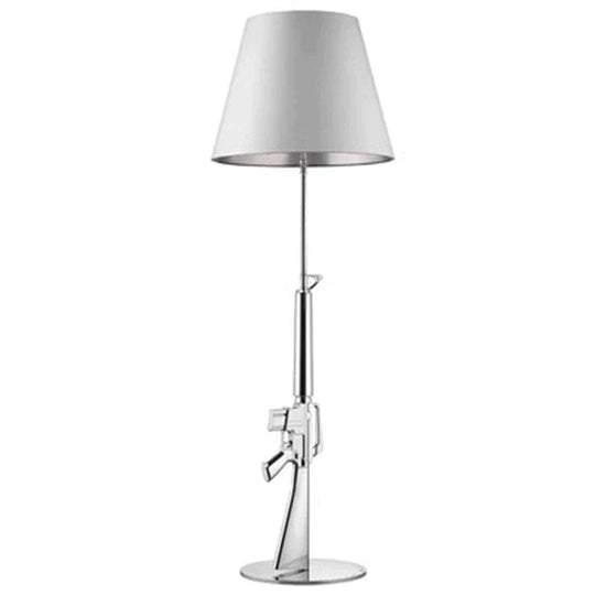 Nordic Modern Ak47 Gun_Lounge Silvery Gold Lustre Bedroom Lamp Led Floor Lamps Kids Children Room