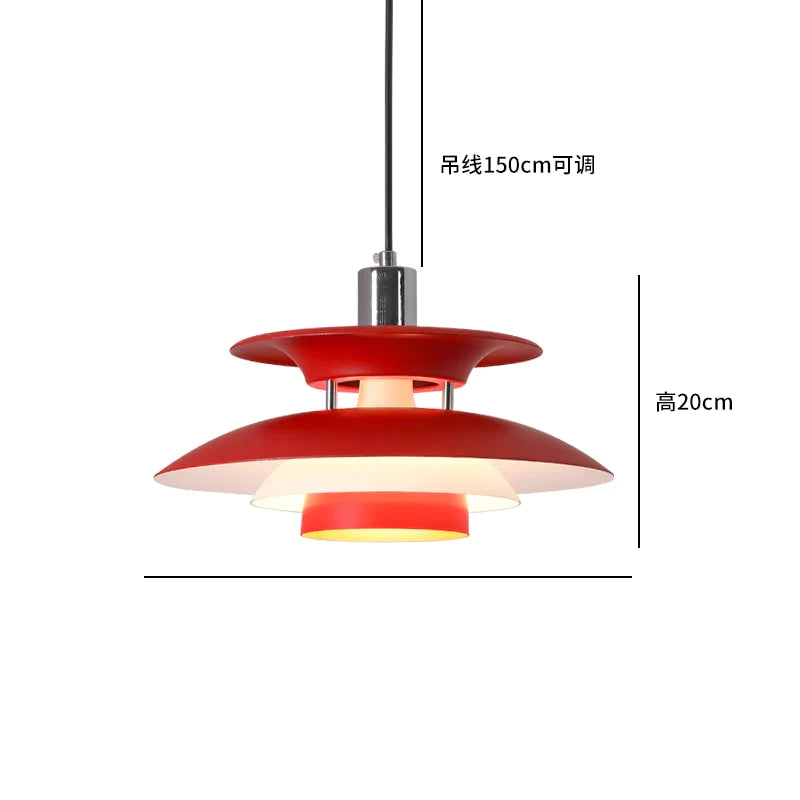 Nordic Modern Design PH E27 Pendant Lights Dining Table Kitchen Bedroom Aisle Basement Children's room lamp