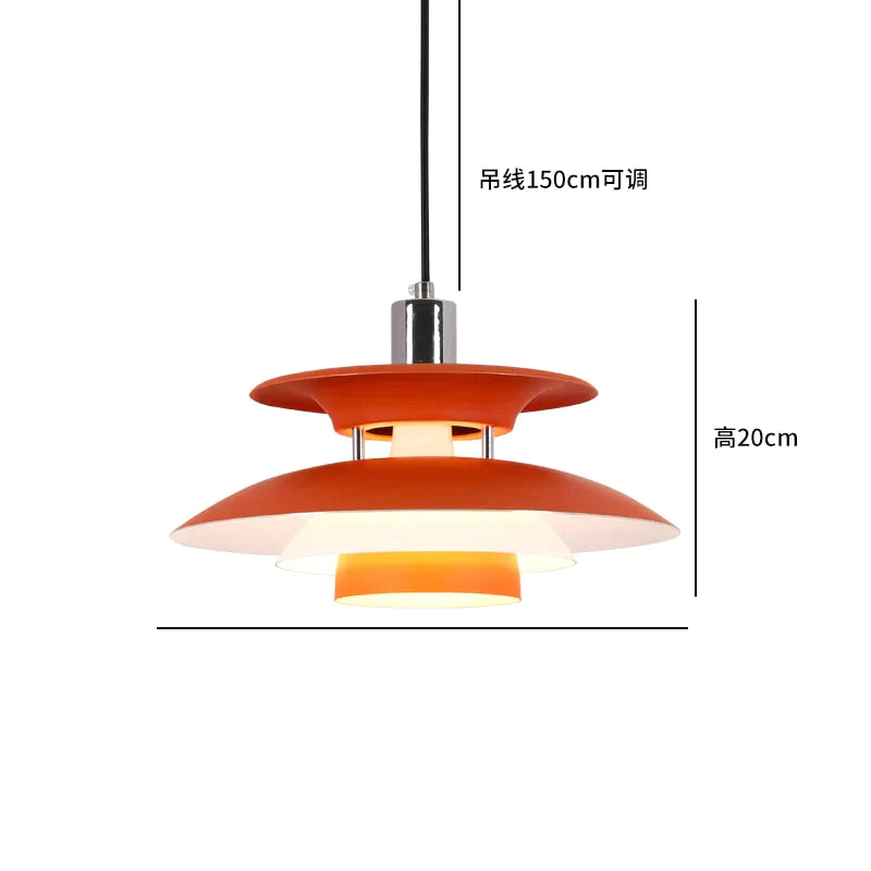 Nordic Modern Design PH E27 Pendant Lights Dining Table Kitchen Bedroom Aisle Basement Children's room lamp