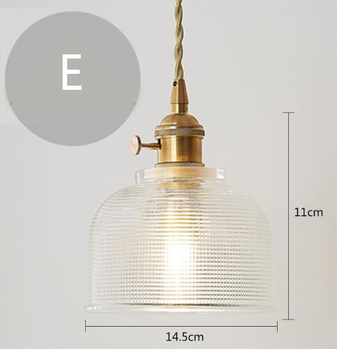 Nordic Post-modern Creative Glass Single-head E27 Pendant Light For Dining Room Living Room Bedroom Restaurant Cafe Store Window