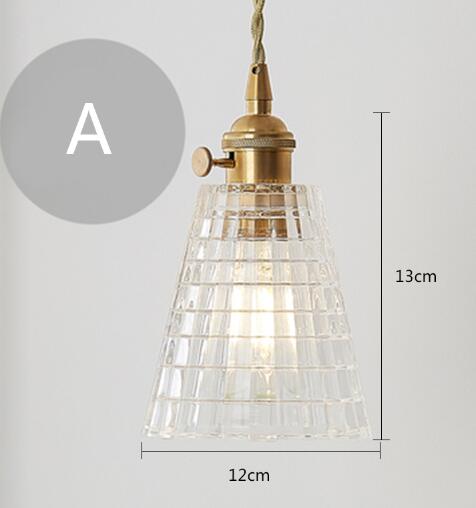 Nordic Post-modern Creative Glass Single-head E27 Pendant Light For Dining Room Living Room Bedroom Restaurant Cafe Store Window