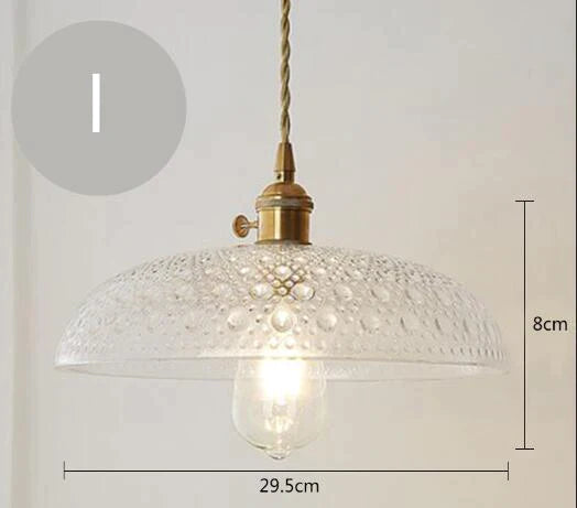 Nordic Post-modern Creative Glass Single-head E27 Pendant Light For Dining Room Living Room Bedroom Restaurant Cafe Store Window