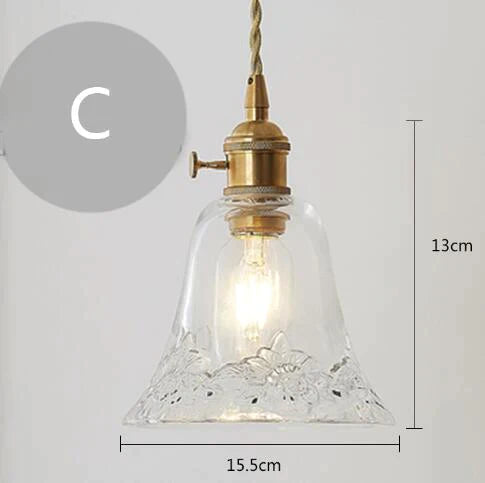 Nordic Post-modern Creative Glass Single-head E27 Pendant Light For Dining Room Living Room Bedroom Restaurant Cafe Store Window