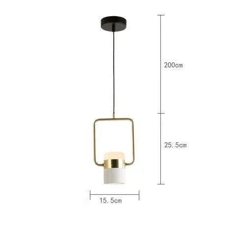 Nordic Simple Creative Chandelier Postmodern Luxury Rotating Table Lamp Led Single Bedroom Bedside Small Chandelier