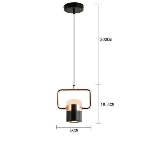 Nordic Simple Creative Chandelier Postmodern Luxury Rotating Table Lamp Led Single Bedroom Bedside Small Chandelier