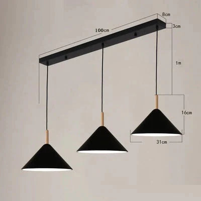 Nordic Simple Kitchen Pendant Light Kitchen Island Dining Room Suspension Lamp LED Light  Ceiling Kitchen Lamp Lighting