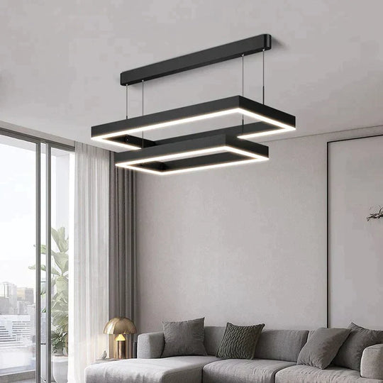 Nova - Minimalist Rectangle Creative Chandelier