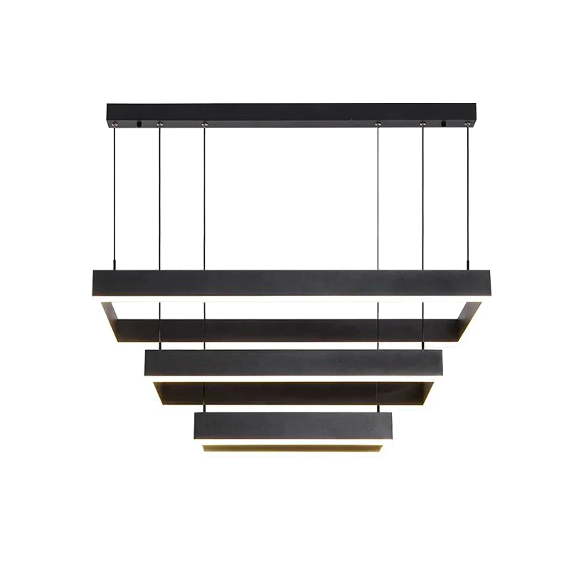 Nova - Minimalist Rectangle Creative Chandelier