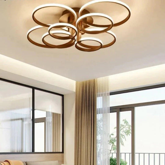 Acrylic Modern LED Chandelier For Living Room Bedroom LED Lustres Large Ceiling Chandelier Lighting Fixtures