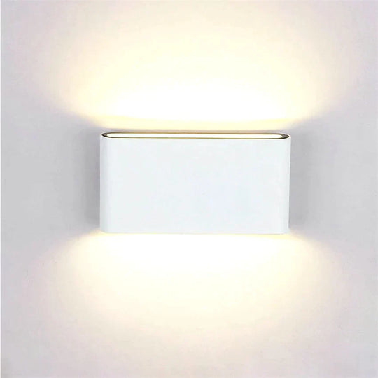 Outdoor Waterproof IP65 Wall Lamp  6W/12W LED Wall Light Modern Indoor/Outdoor Decor Up Down Dual-Head Aluminum Wall Lamp NR-10