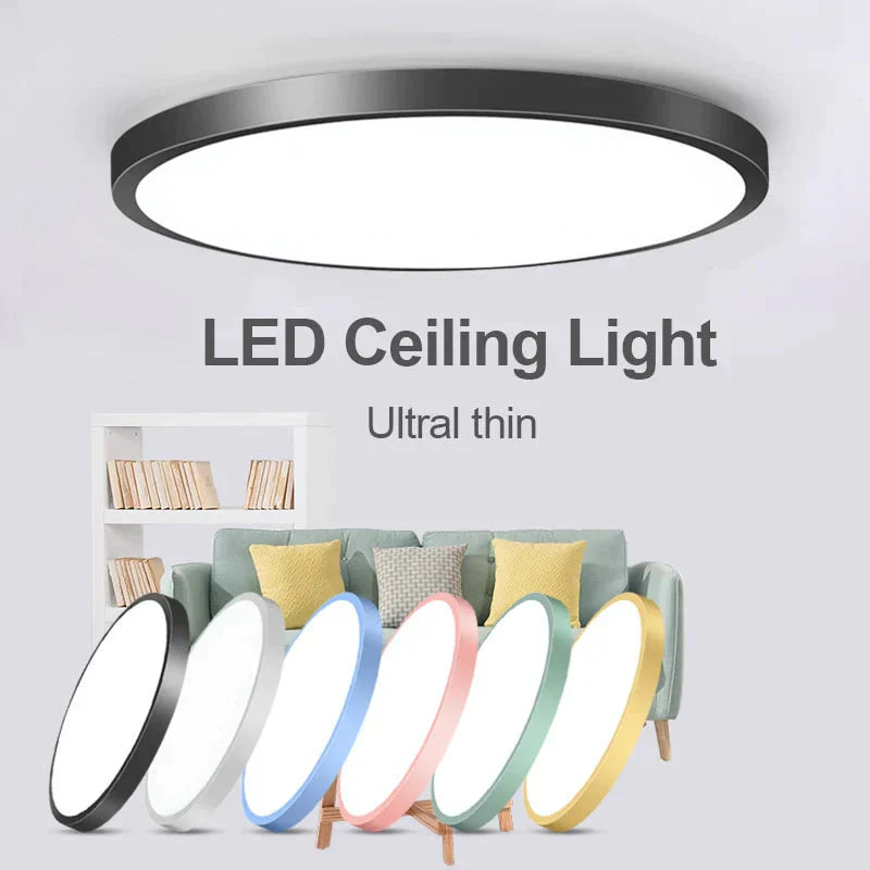 Led Ceiling Lamp Round LED Light 15W 20W 30W 50W Kitchen Luminaria Room Lights Modern Fixture Surface Mounted Home Lighting