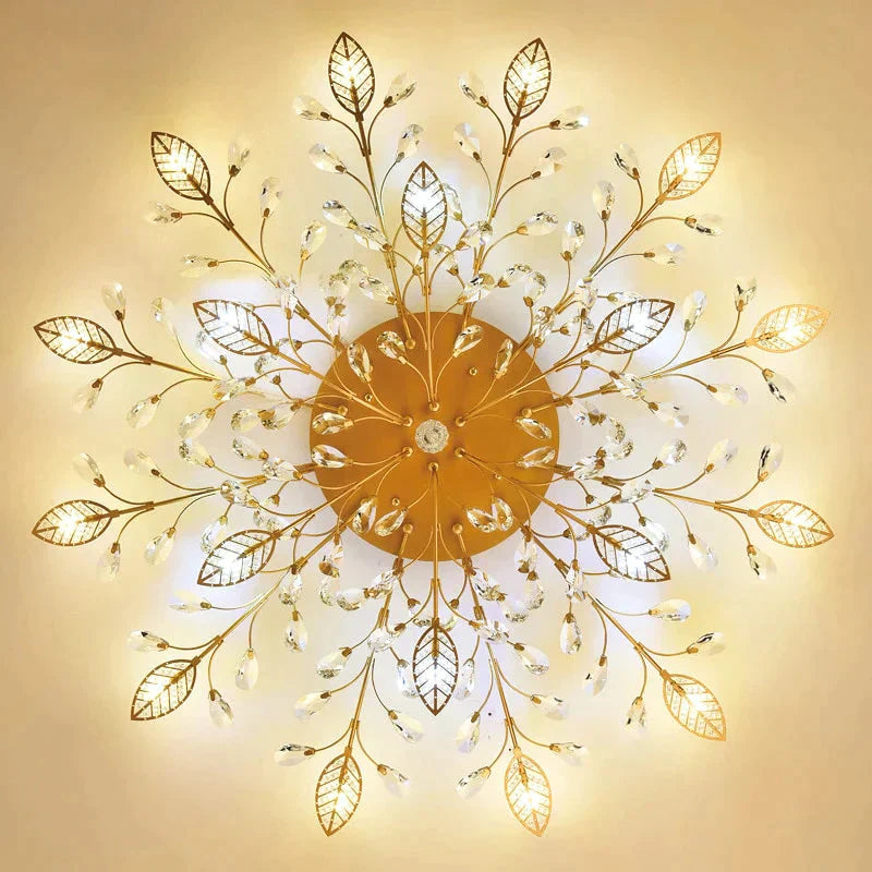 Modern Ceiling Light For Living Room Led Crystal Lamp Bedroom Lamps Dining Gold Loft Lighting