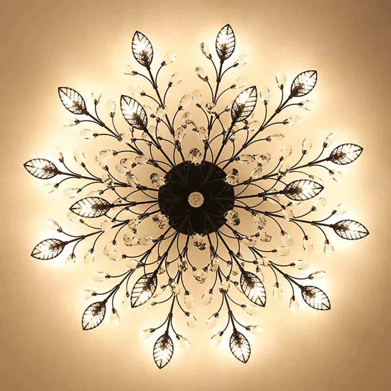 Modern Ceiling Light For Living Room Led Crystal Lamp Bedroom Lamps Dining Gold Loft Lighting