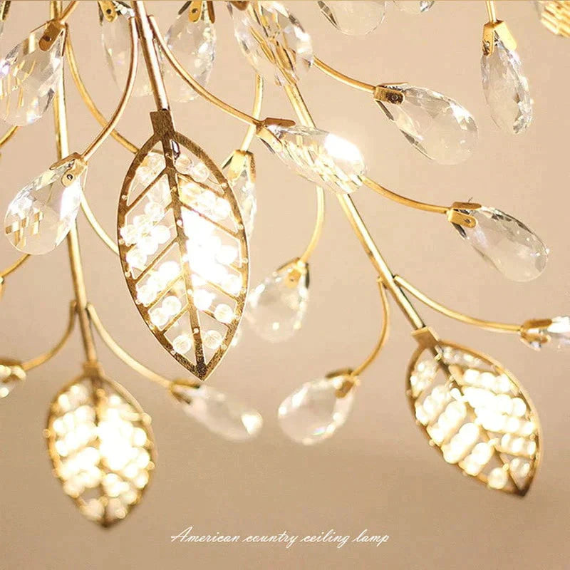 Modern Ceiling Light For Living Room Led Crystal Lamp Bedroom Lamps Dining Gold Loft Lighting