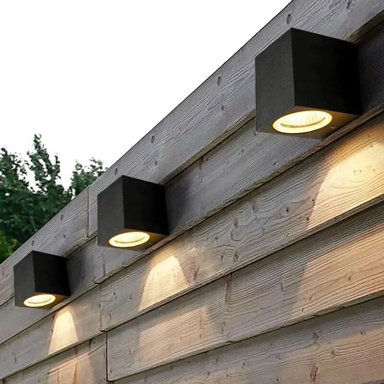 3W/6W LED Aluminum Wall Lamp Porch Light Wall Sconce Square Outdoor Waterproof Wall Light Garden Lights Modern wall lights BL22