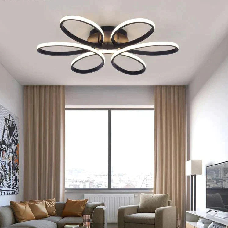 Modern Led Ceiling Lamp Lighting For Living Room Lustre Lamparas Light 72W 90W 120W Lampadario Lamp