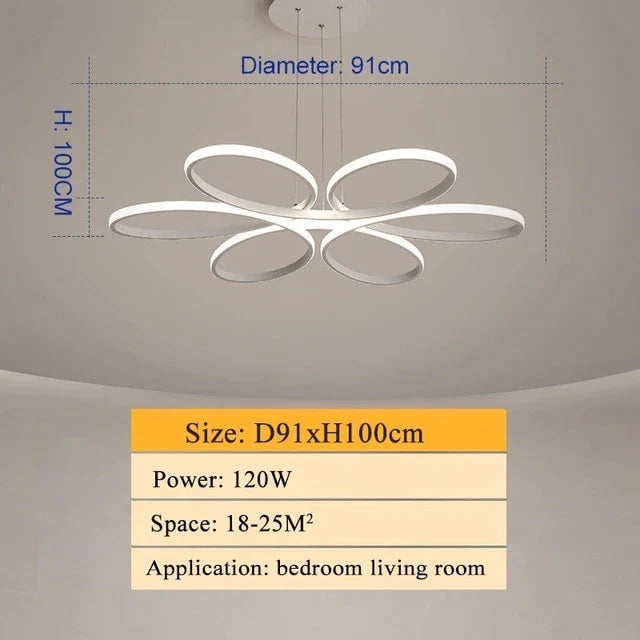 Modern Led Ceiling lamp Lighting For Living Room Lustre Lamparas Ceiling Light 72W 90W 120W Lampadario Lamp Lighting