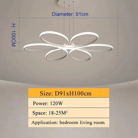 Modern Led Ceiling lamp Lighting For Living Room Lustre Lamparas Ceiling Light 72W 90W 120W Lampadario Lamp Lighting