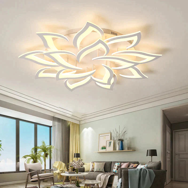 Modern Led Ceiling Lights For Living Room Kitchen Bedroom Kids Dimmable Lamp Art Deco Fixture With