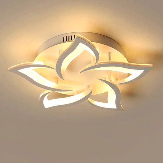 Modern Led Ceiling Lights For Living Room Kitchen Bedroom Kids' Room  Dimmable Lamp Art Deco Fixture With Remote Control