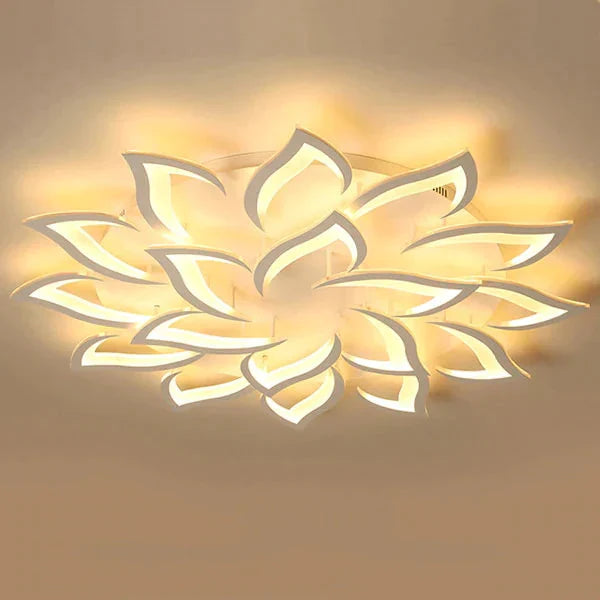 Acrylic Ceiling Lamp Living Room Kitchen Bedroom Modern Remote  Control  Colorful Atmosphere Ceiling Light  Fixture Deco