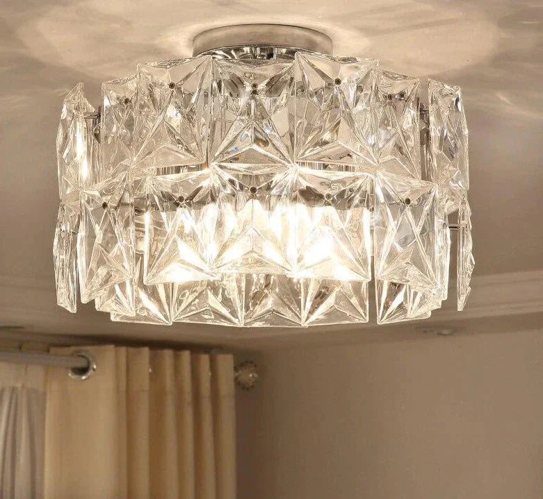 Creative Crystal Ceiling Lights For Corridor Bedroom Dining Room Cafe Hall Home Lighting Modern LED Crystal Living Room Lamp