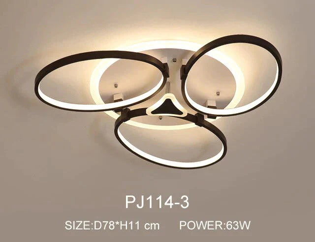 Dimmable Modern LED Ceiling Lights For Living Room Bedroom Home Lighting Kids Room Ceiling Lamp Surface Mount Tavan Aydinlatma