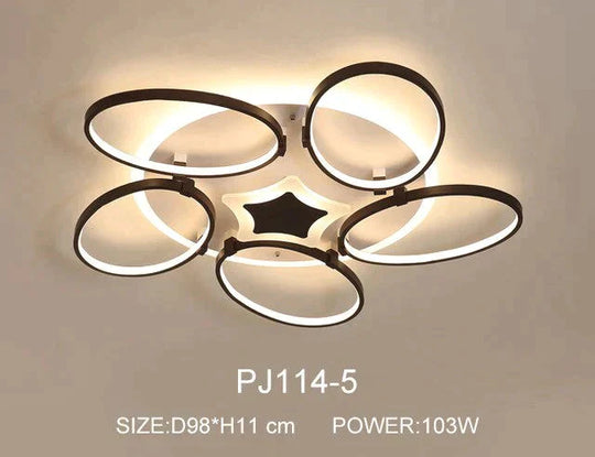 Dimmable Modern Led Ceiling Lights For Living Room Bedroom Home Lighting Kids Lamp Surface Mount