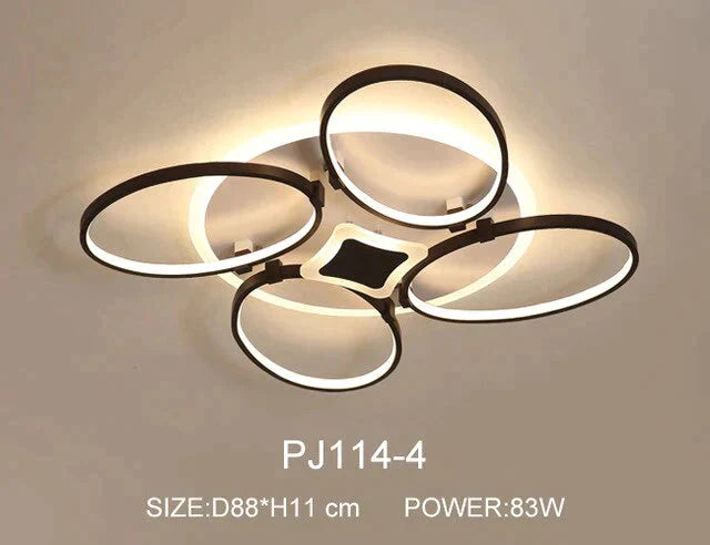 Dimmable Modern Led Ceiling Lights For Living Room Bedroom Home Lighting Kids Lamp Surface Mount