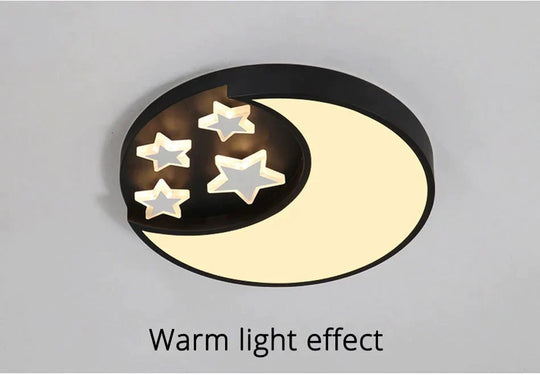 Modern Stars Lled Celling Lights For Living Room Bedroom Dining Room Acrylic Iron Body Indoor Home Lamp Lighting Fixtures