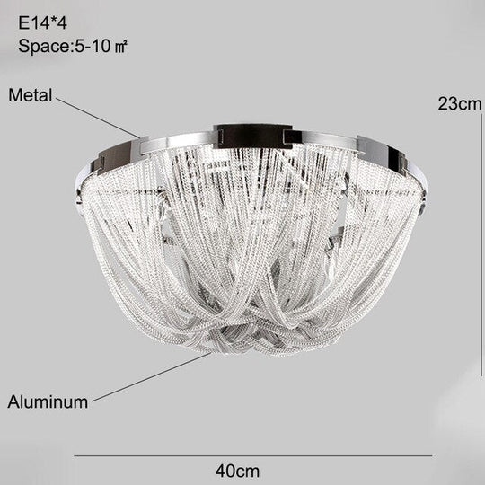 Modern Ceiling Light For Dining Room Led Silver Lamp Bedroom Led Lamps Living Loft Metal Lighting