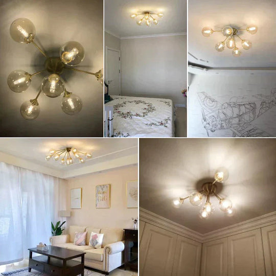 Modern Led Ceiling Light For Living Room Bedroom Lustres Led Chandelier Lamp Dining Lampara De Techo