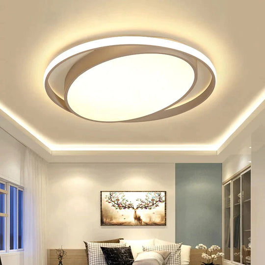 New Arrival Black/White LED Ceiling Chandelier For Living Study Room Bedroom Aluminum Modern Led Ceiling Chandelier