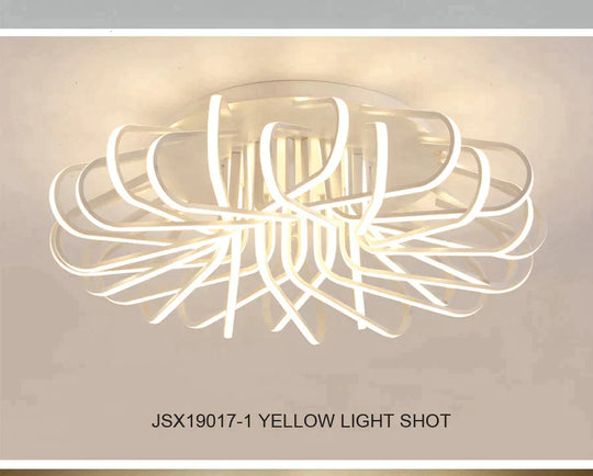 Surface Mount Ceiling Light Fixture For Bedroom Living Room Acrylic Lamp Decorative Lampshade