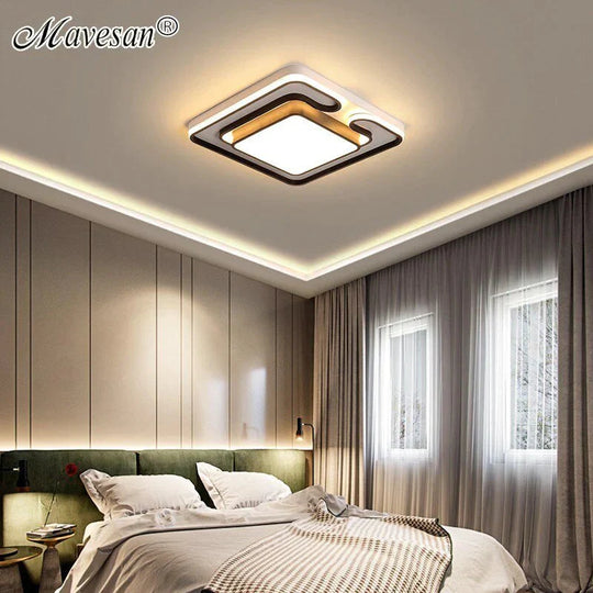 Modern Ceiling Lamp Bedroom For 10-15Square Meteres Dimmer Lamparas De Techo Abajur For Dining Room Plafonnier Led Deckenleuchte