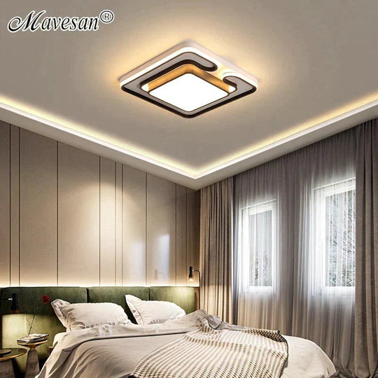 Modern Ceiling Lamp Bedroom For 10-15Square Meteres Dimmer Lamparas De Techo Abajur Dining Room