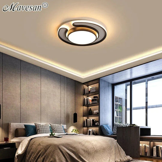 Modern Ceiling Lamp Bedroom For 10-15Square Meteres Dimmer Lamparas De Techo Abajur For Dining Room Plafonnier Led Deckenleuchte