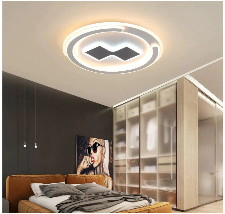 Modern Ceiling Lights Lamp White Cartoon Shape High Quality Ceiling Lamp For Baby Room Bedroom Fixtures