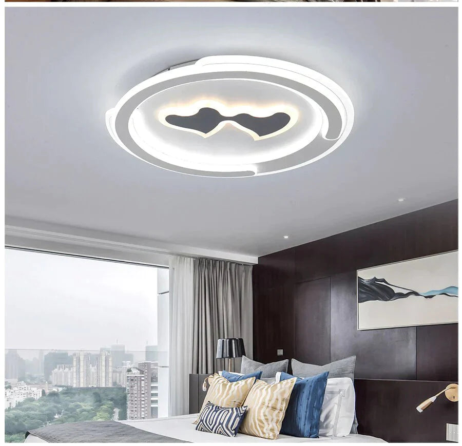 Modern Ceiling Lights Lamp White Cartoon Shape High Quality Ceiling Lamp For Baby Room Bedroom Fixtures